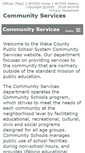 Mobile Screenshot of communityservices.wcpss.net