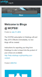 Mobile Screenshot of blogs.wcpss.net
